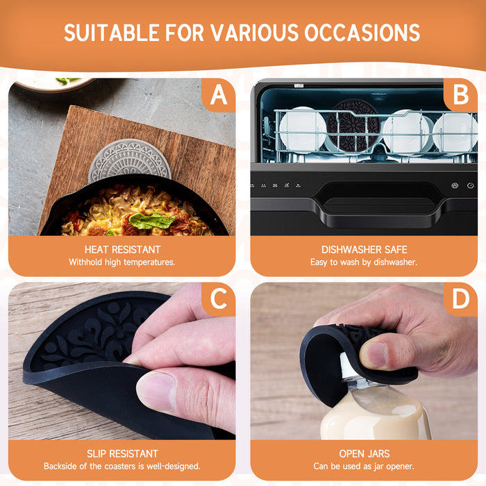 Jofamy silicone coasters outdoor coasters coasters for drinks outdoor coasters for patio table rubber coasters silicone coasters for drinks coaster set coasters with holder black silicone coasters outdoor coasters for drinks coasters for wooden table black coasters silicone drink coasters coasters for coffee table drink coasters boho coasters drink coasters for tabletop protection